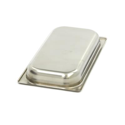 Maxima Gastroška 1/3 GN - hloubka 4 cm - 32,5 x 17,6 cm - nerezová ocel |  09367519
